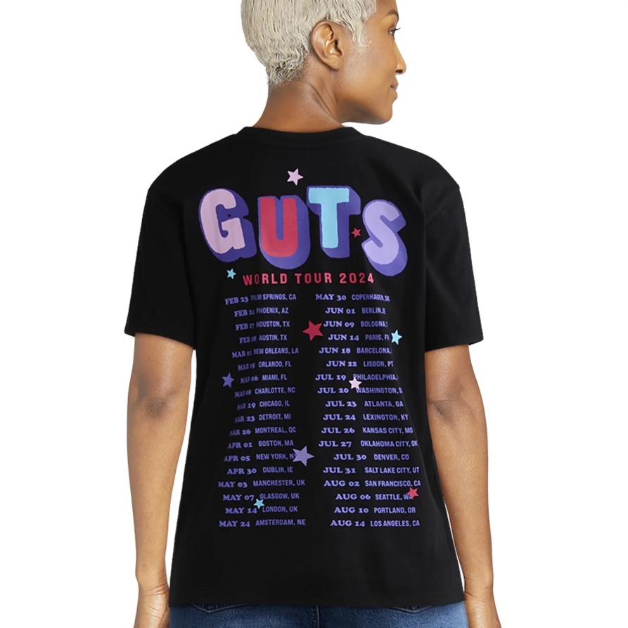 Olivia Rodrigo Women’s Graphic Tee With Short Sleeves — image 5 of 5